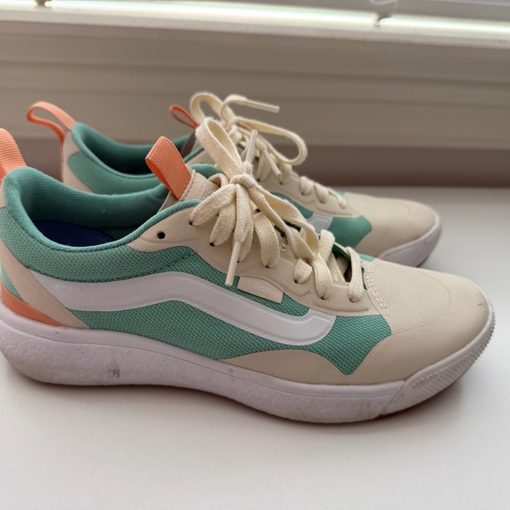 Vans Ultrarange EXO Sneakers Mint Green Peach Women’s 6.5 - Picture 4 of 4